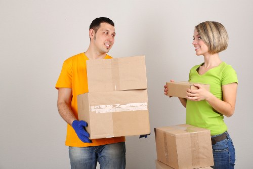 Packing fragile items securely for a flat removal in Kingscross